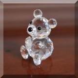 G02. Swarovski Crystal teddy bear. 